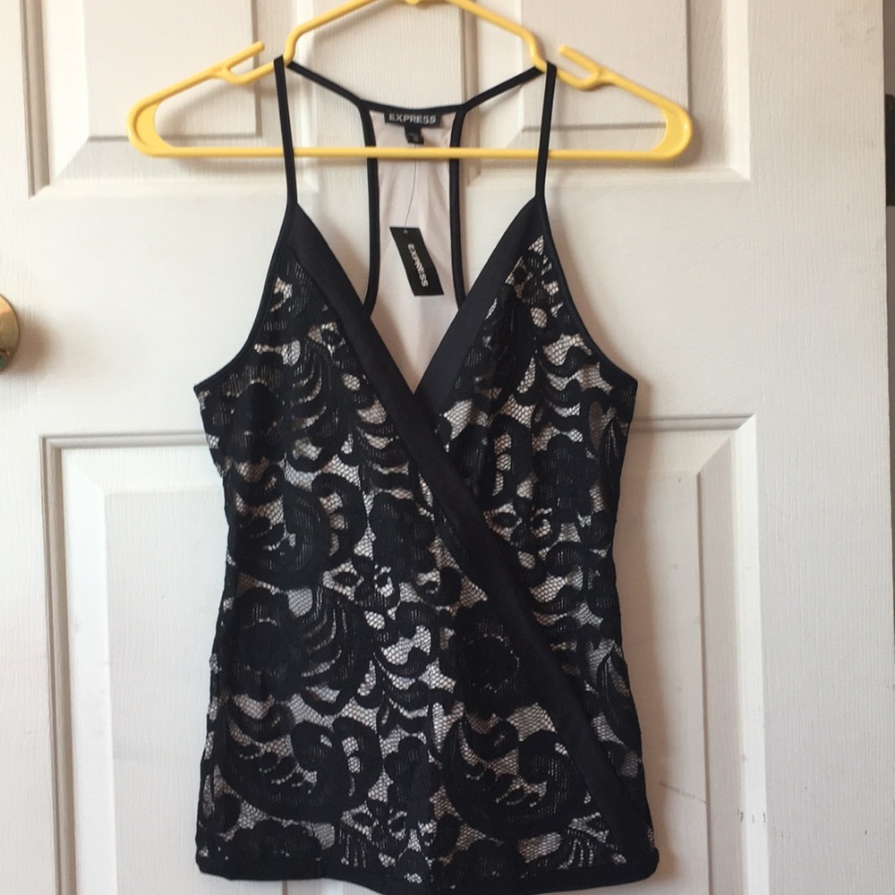 Express lace top